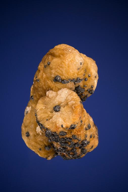 GALENA on SIDERITE